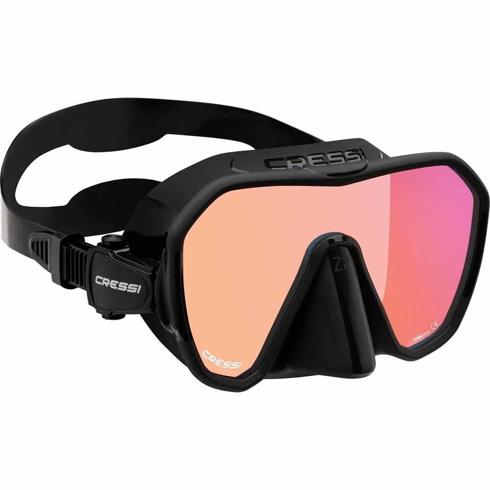 Cressi Z2 Dalış Maskesi BLACK/BLUE/ORANGE LENS