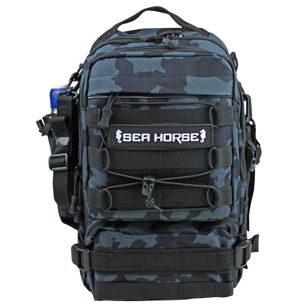 Sea Horse Explorer & Back Pack Spin Çanta Camo Black Camo Black