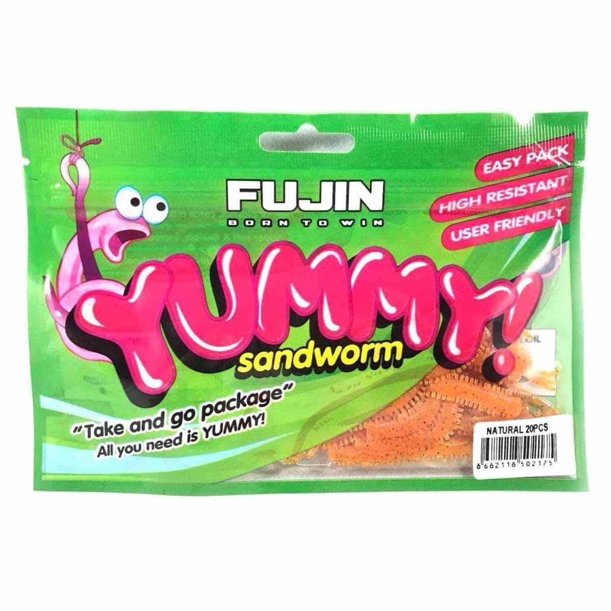 Fujin Yummy Sandworm 7Cm Silikon Yem Nature