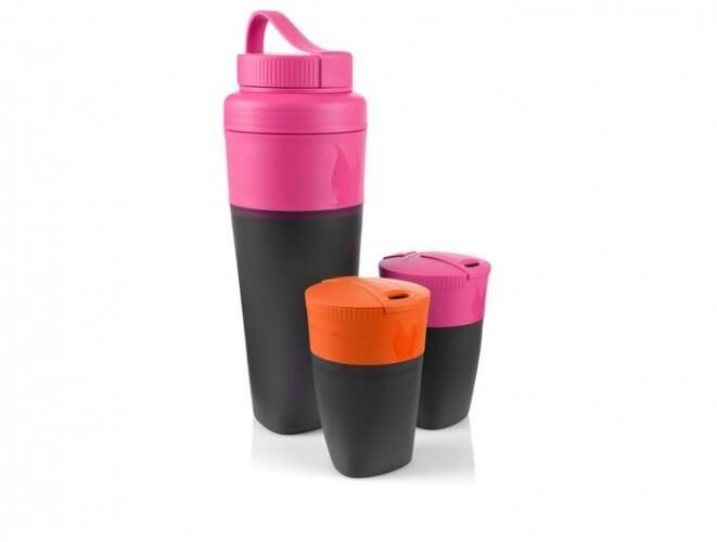 Light My Fire Pack-Up Drink İçecek Seti FUŞYA/TURUNCU