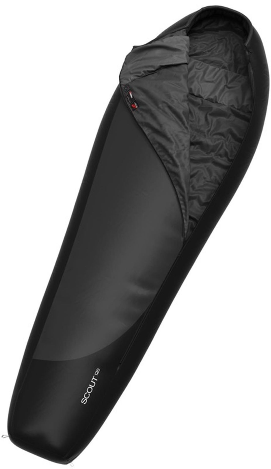 Hannah Scout 120 Wide Ultralight Comfort Uyku Tulumu -9°C Dark Shadow/Anthracite - Right