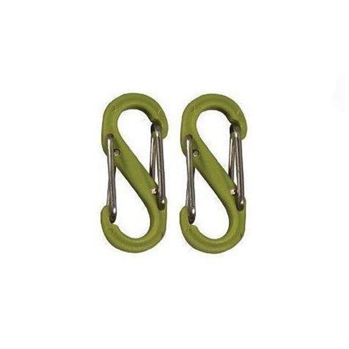 Nite Ize S-Biner Plastik Lime No0 2Li - Paslanmaz Çelik Karabina