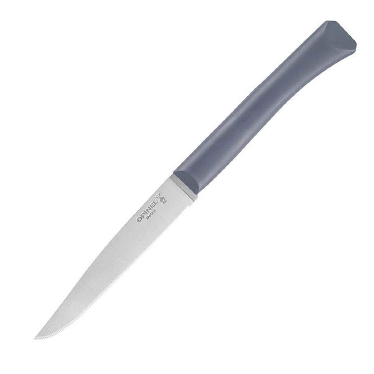 Opinel Bon Appetit Plus Paslanmaz Çelik Sofra Bıçağı GRİ