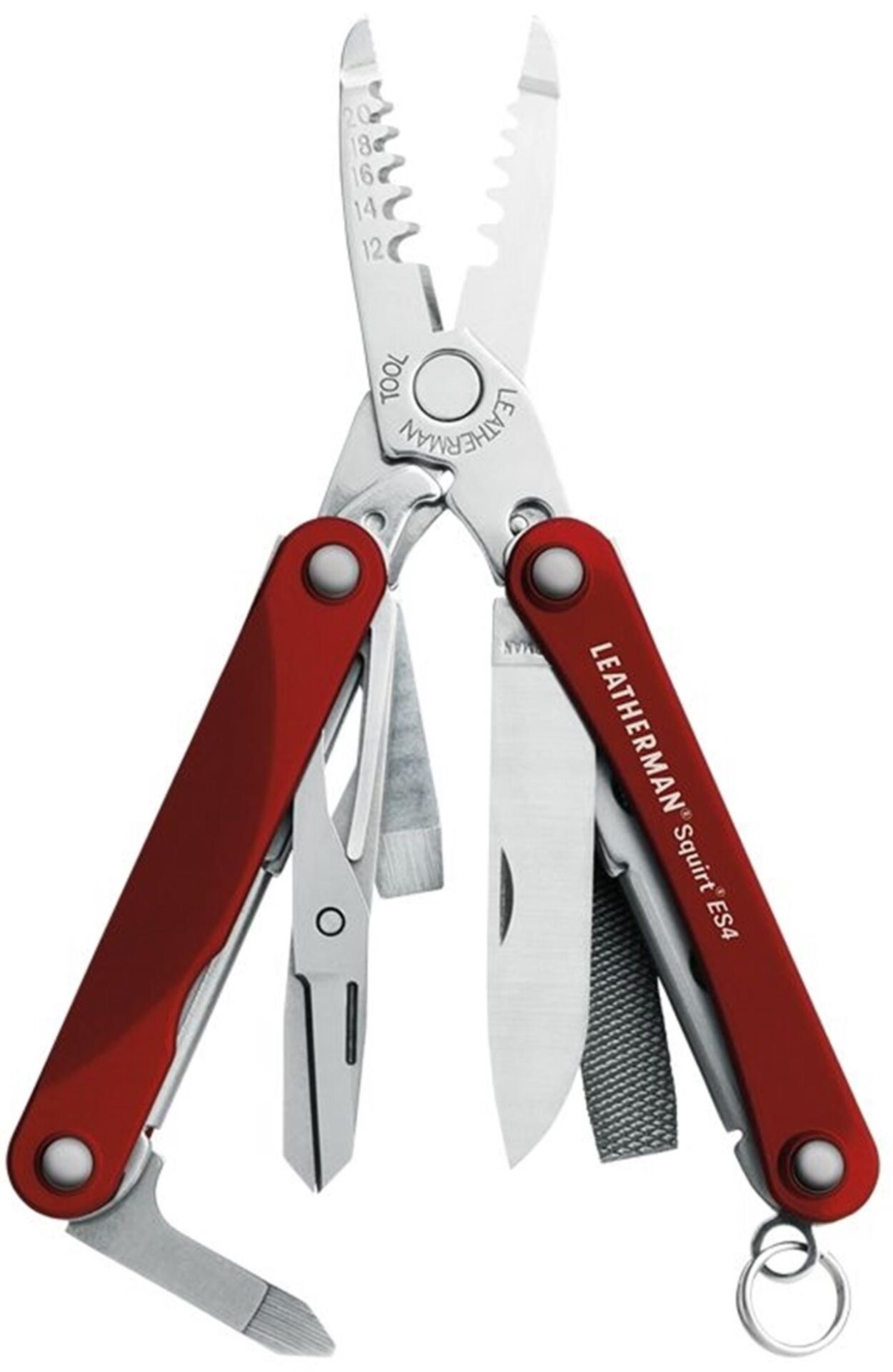 Leatherman Squirt ES4 Multi Tool KIRMIZI
