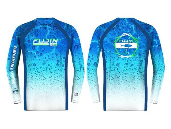 Fujin Performance T-Shirt Ocean Blue OCEAN BLUE - L