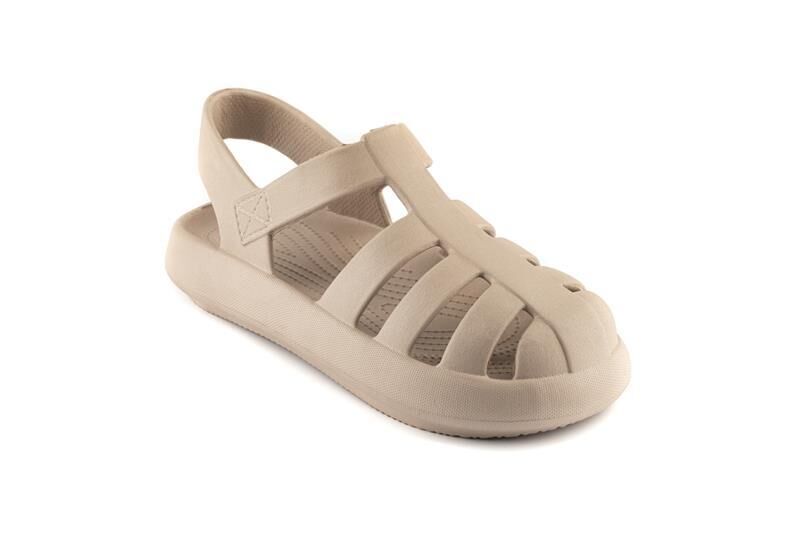 Akınalbella Kadın Soft Slide Terlik Sandalet Camel - 36
