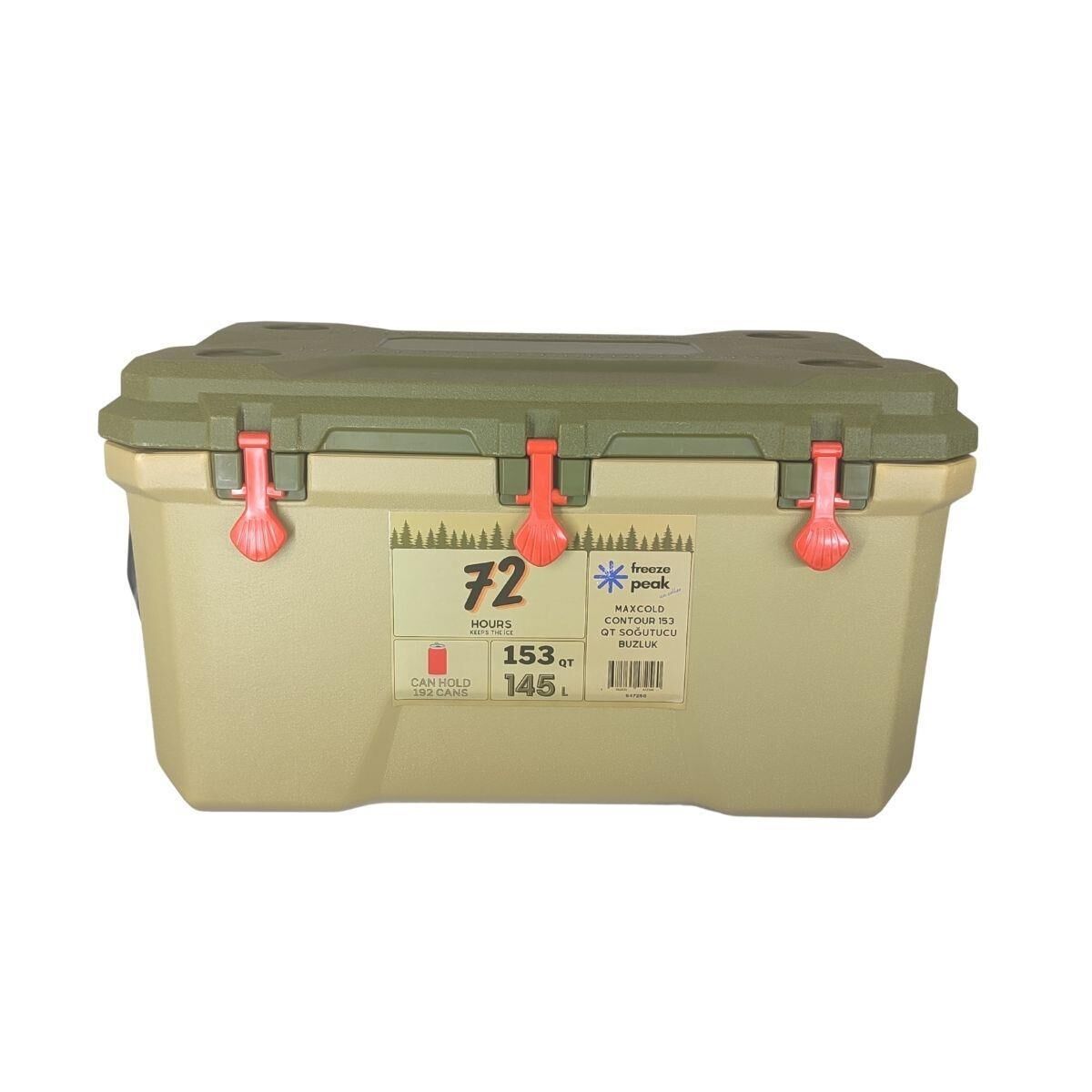 Freeze Peak Maxcold Contour 153 QT Soğutucu Buzluk 145 Litre YEŞİL