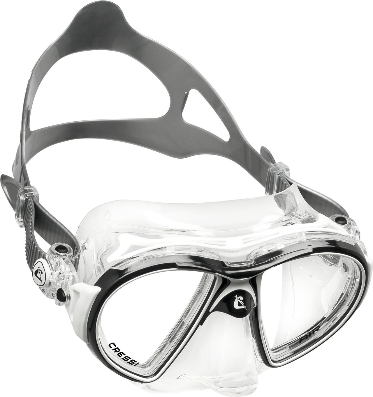 Cressi Air Dalış Maskesi CRYSTAL-BLACK-WHITE