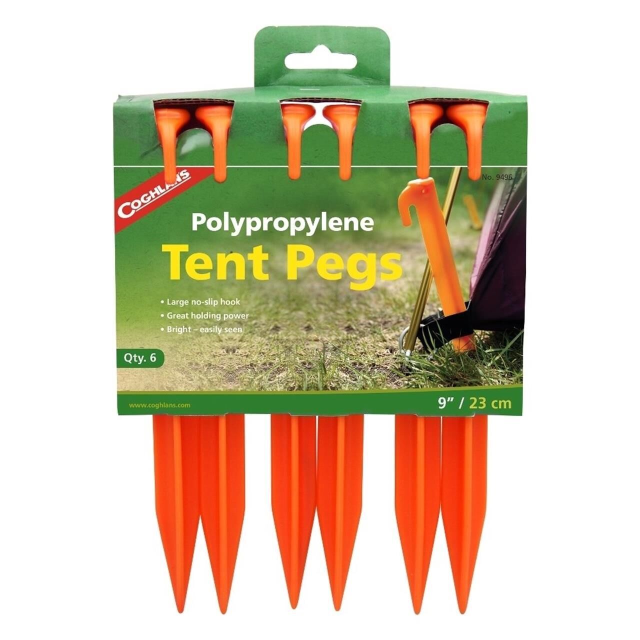 Coghlans Polipropilen Çadır Kazığı 23 cm 6'lı