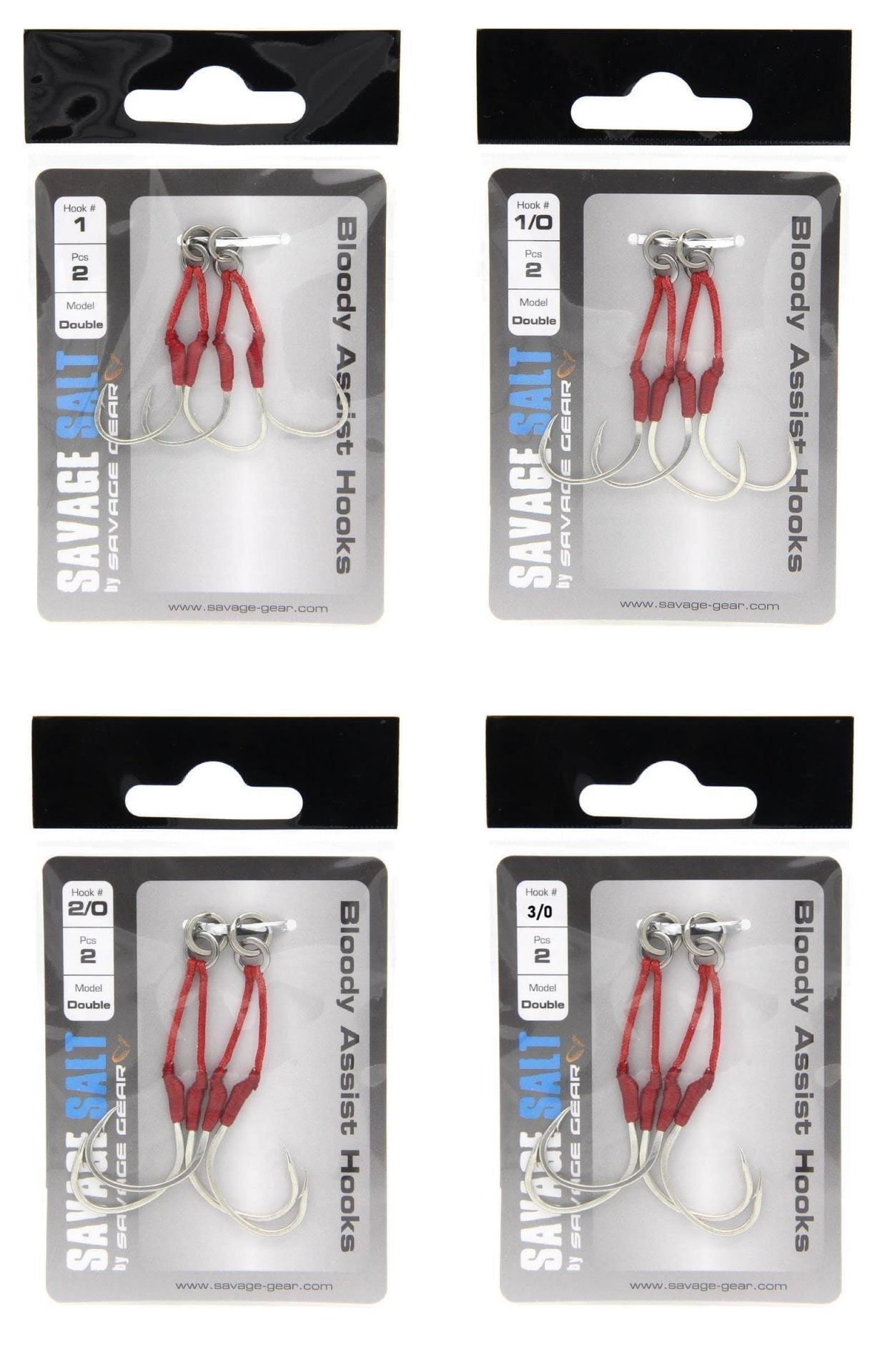 Savage Gear Bloody Assist Hooks Olta İğnesi Double 3/0