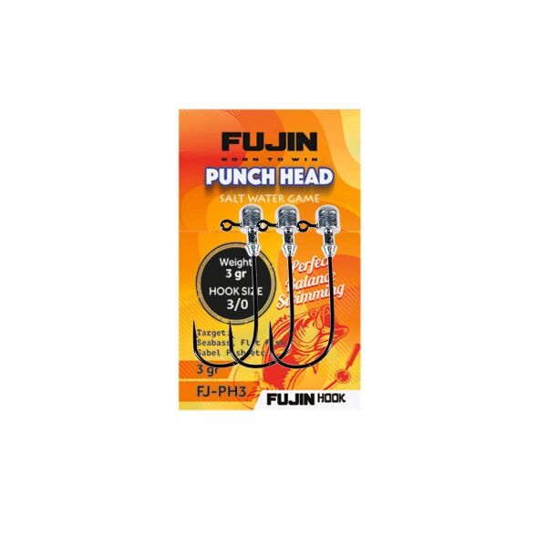 Fujin Punch Head FJ-PH Jig Head no.3/0