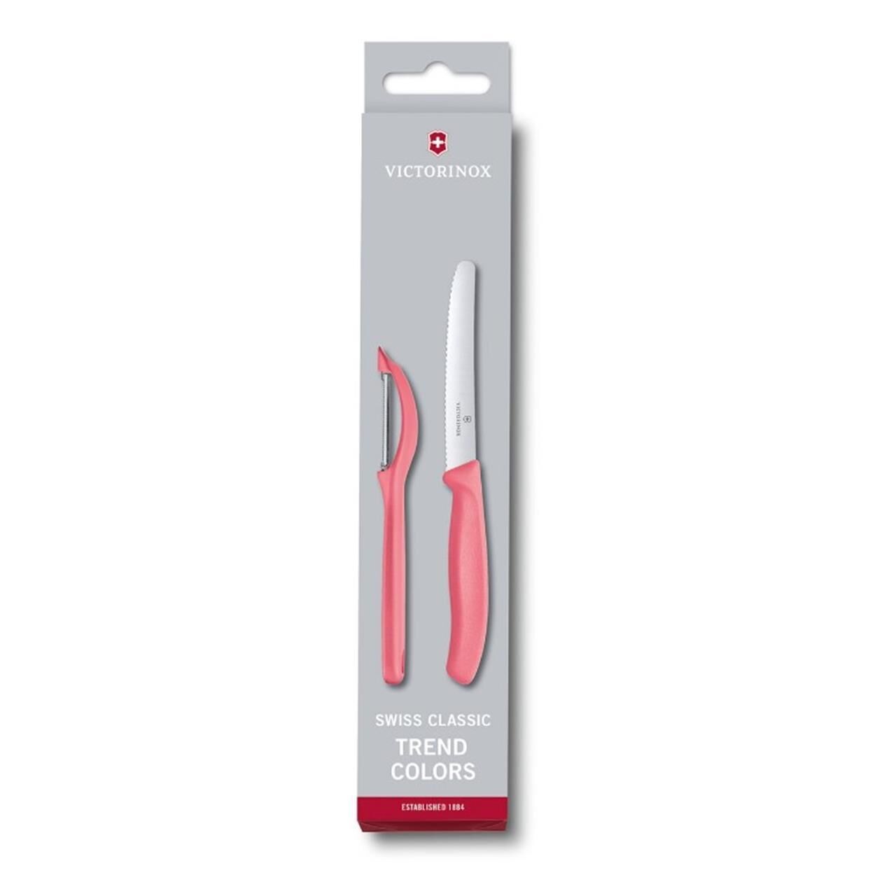 Victorinox 6.7116.21L Swiss Classic Trend Colors Soyacak ve Domates Bıçak Seti L12