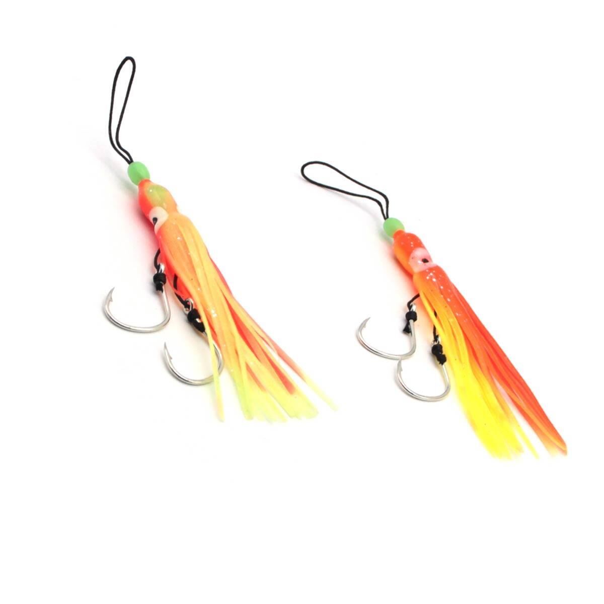 Fujin H3 Rubber Assist İğneli Ahtapot Silikon Yem 04