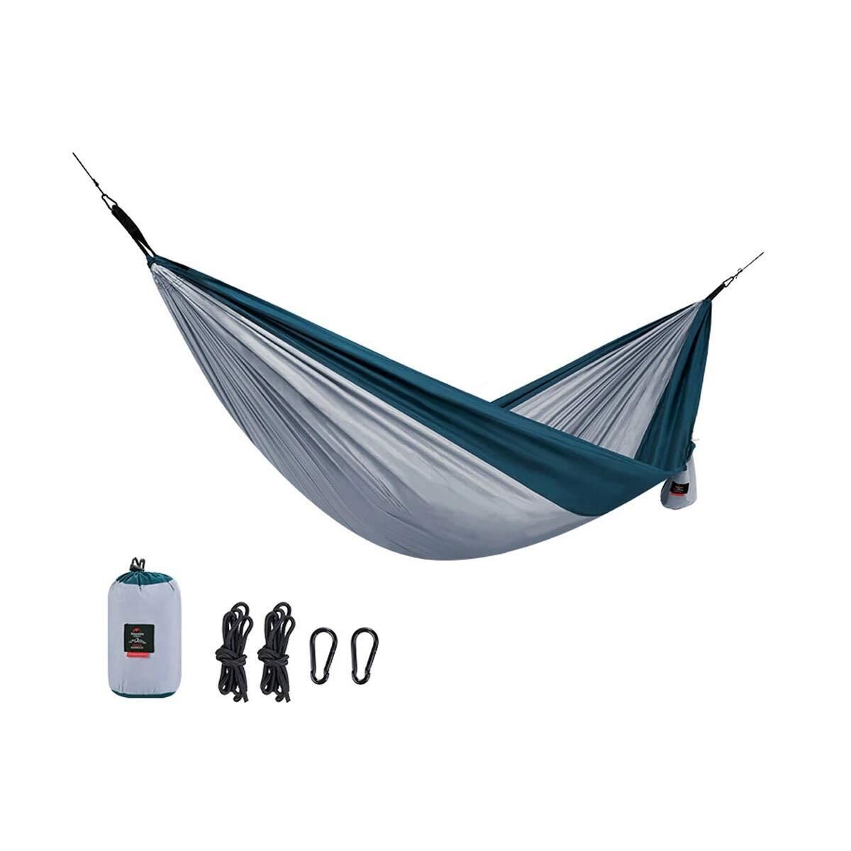 Naturehike 340T Anti-Tear Çift Kişilik Süper Light Hamak GRİ