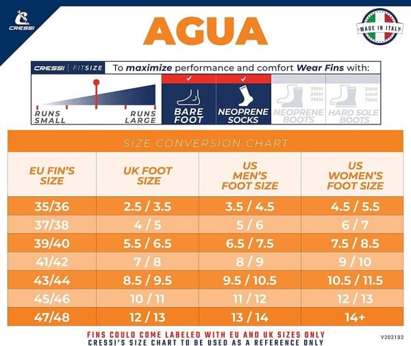 Cressi Agua Yüzücü Paleti