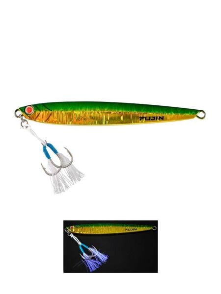 Fujin Valhalla Darksea 150gr Metal Jig Yem Green Shiny Iwashi