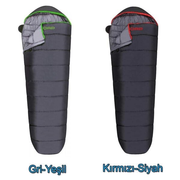 Loap Dauhali -3°C Uyku Tulumu KIRMIZI/SİYAH