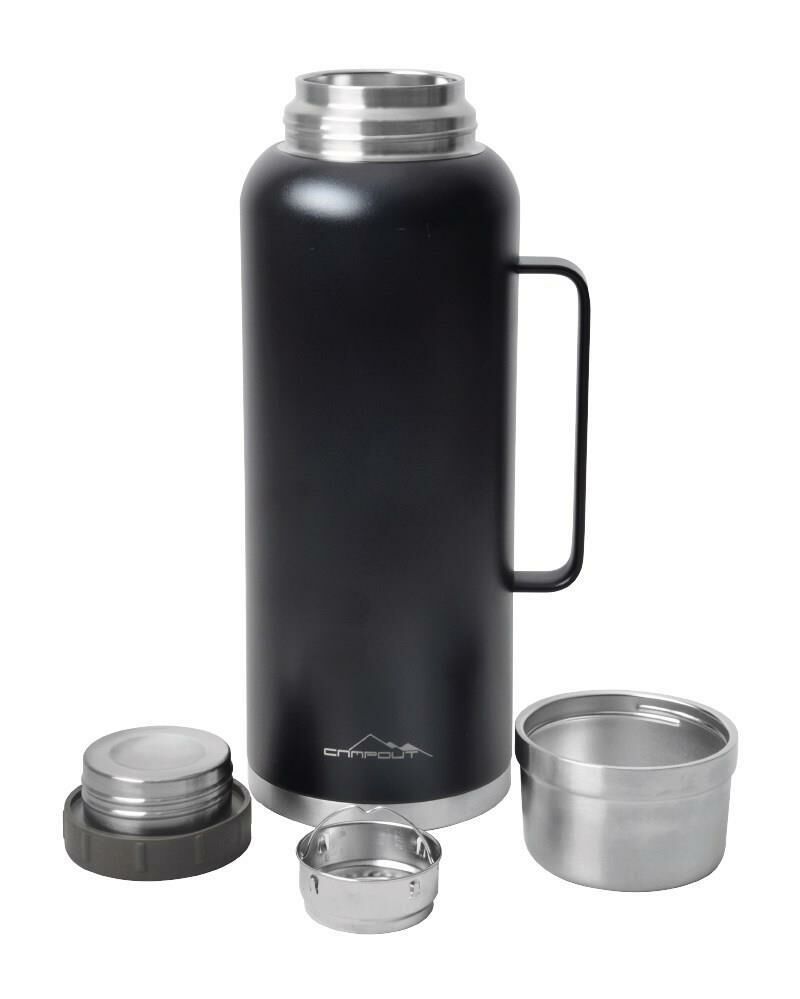 Campout Çift Katmanlı Termos 2600 ML SİYAH