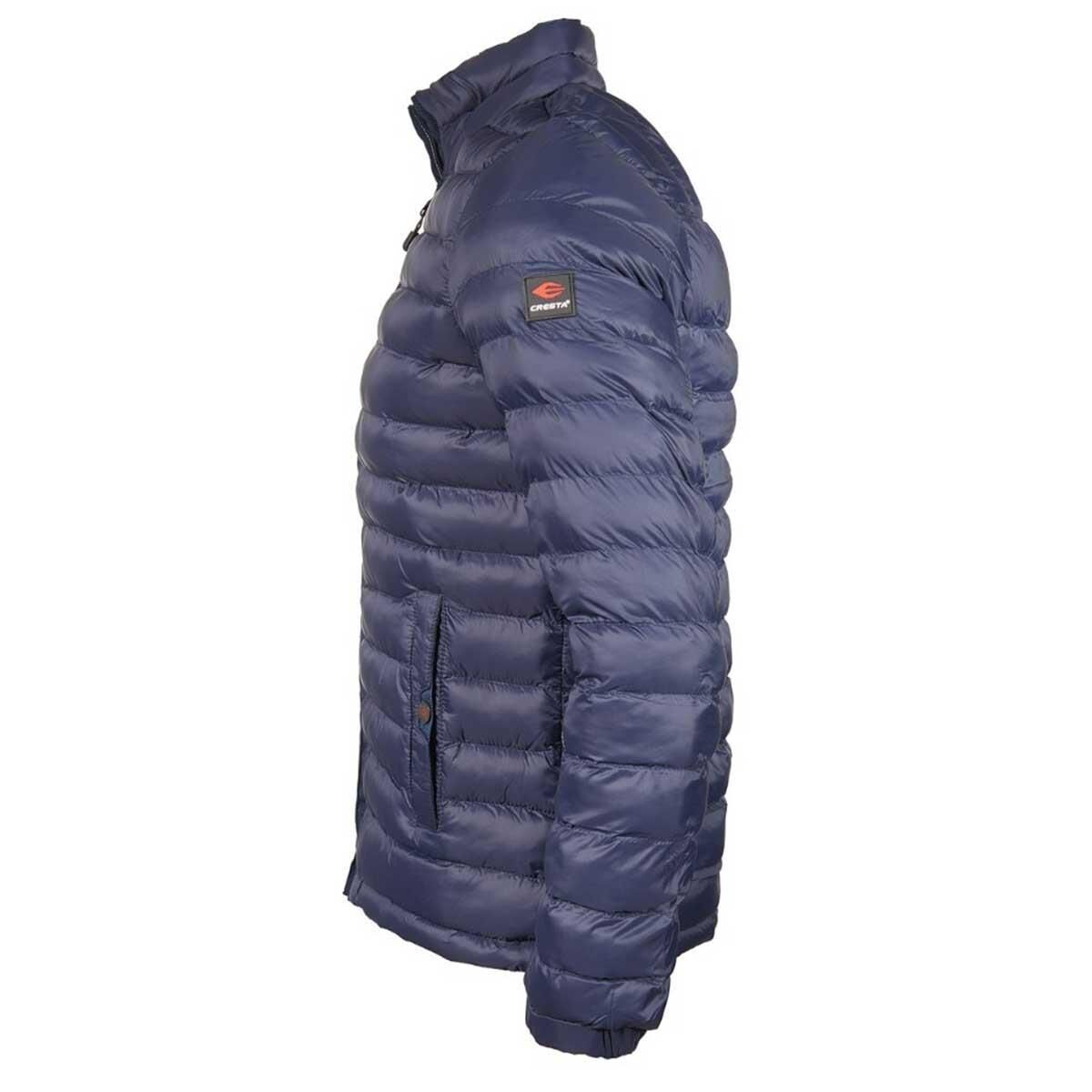 Cresta Elyaflı Şişme Mont LACİVERT - M