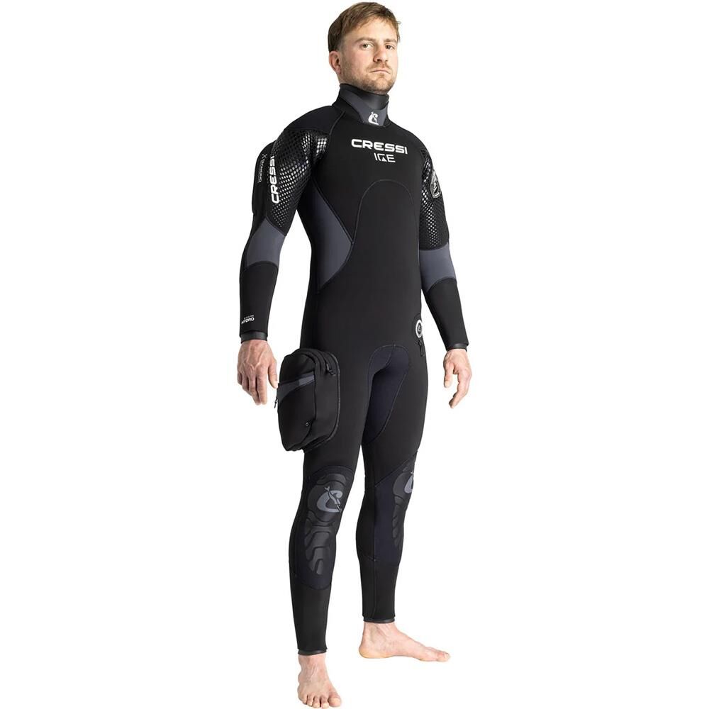 Cressi Ice Man Semi-Dry Dalış Elbisesi Standart - 7MM - NO:4 / L