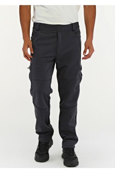 North Trace Expedition Kargo Cepli Erkek Softshell Pantolon Füme - S