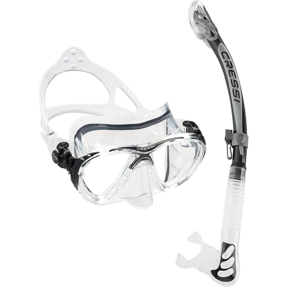 Cressi Big Eyes Evolution Maske Alpha Ultra Dry Şnorkel Seti BLACK