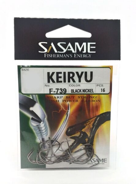 Sasame Keiryu F 739 Black Nikel Olta İğnesi