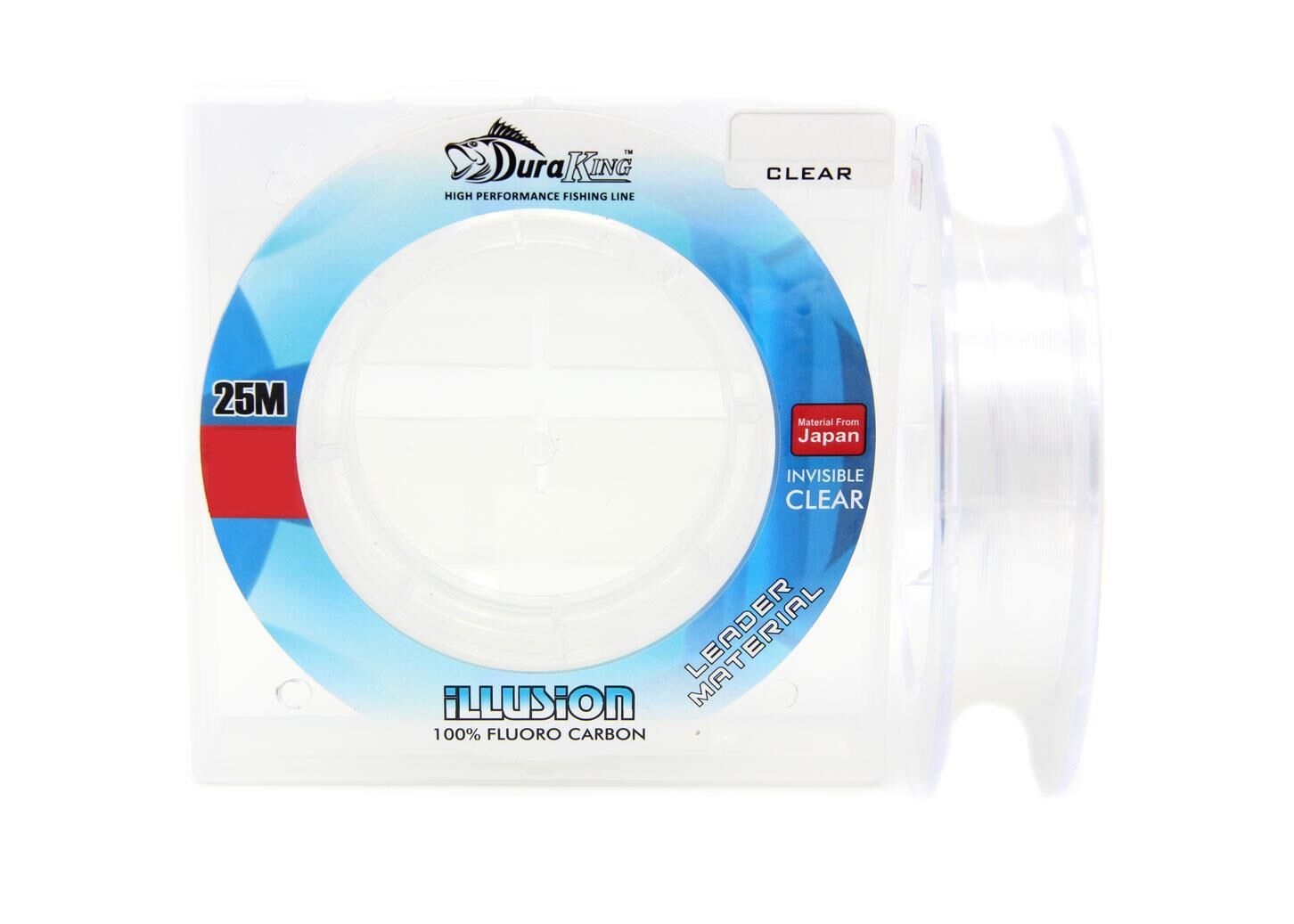 DuraKing Illusion 100% FluoroCarbon Olta Misinası 25Mt 0,33 MM