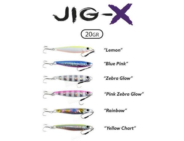 Fujin Jig-X 20 gr Light Jigging - Jig Yem
