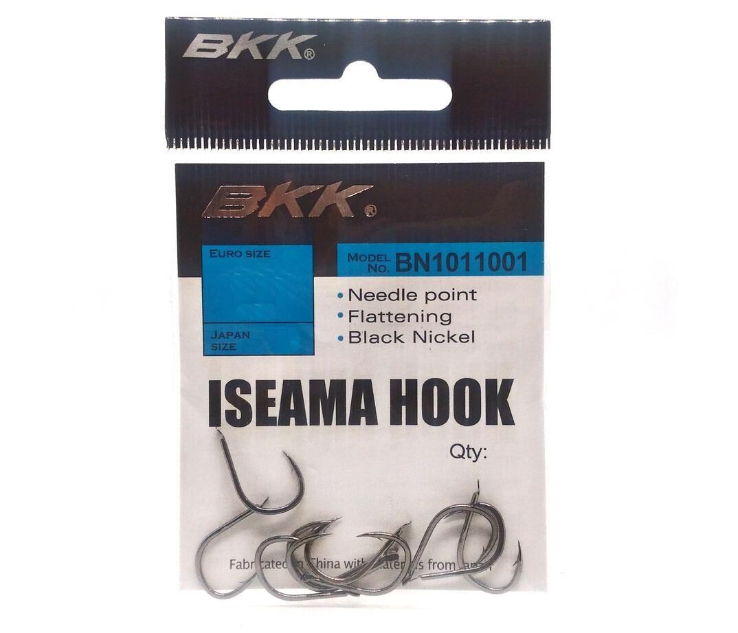 Bkk Iseama Hook Black Nikel Olta İğnesi NO:5 - Black Nickel