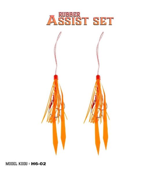 Fujin Tai Rubber Hazır Skirt Assist Set ( H6 ) TURUNCU