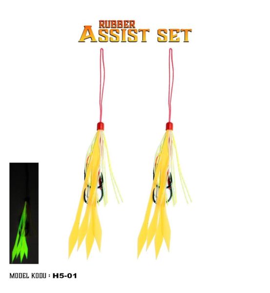 Fujin Tai Rubber Hazır Skirt Assist Set ( H5 ) TURUNCU