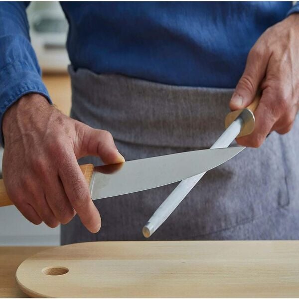 Opinel Honing Masat Paslanmaz Çelik Bıçak Bileyici ( 25 Cm )