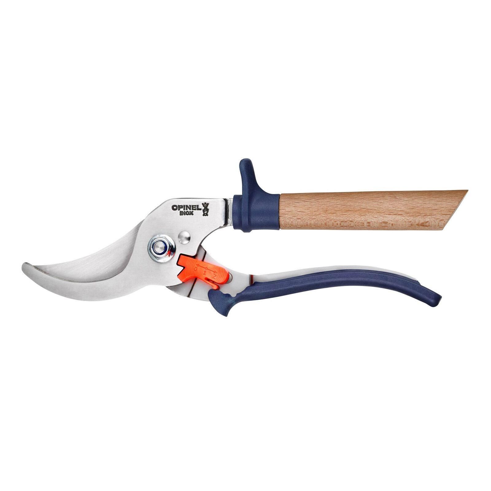 Opinel Kayın Saplı Bahçe Budama Makası MAVI