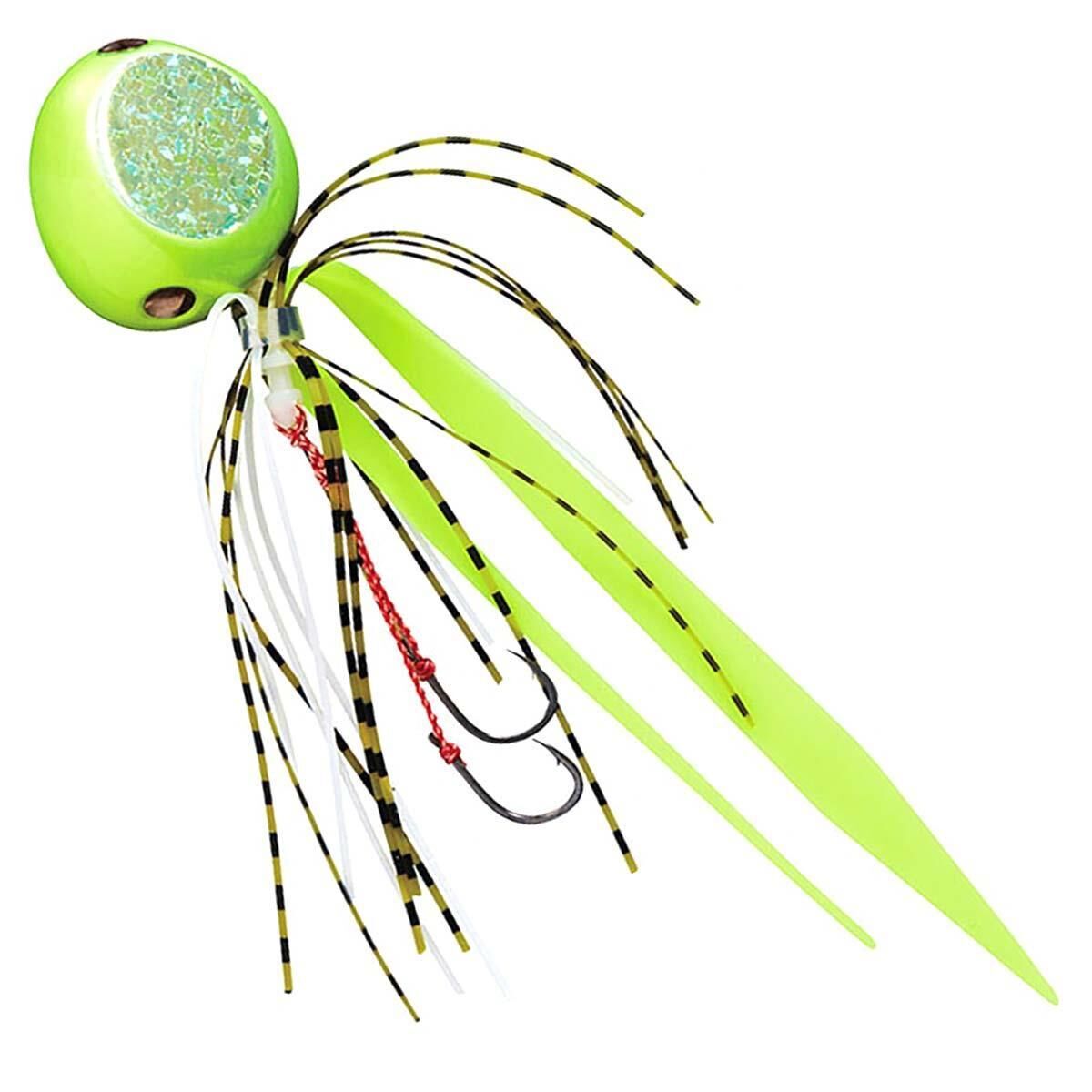 Daiwa Kohga Alpha 60 gr Tairubber Jig Yem CHARTREUSE