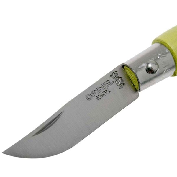 Opinel No 2 Anahtarlıklı Paslanmaz Çelik Çakı AÇIK YEŞİL