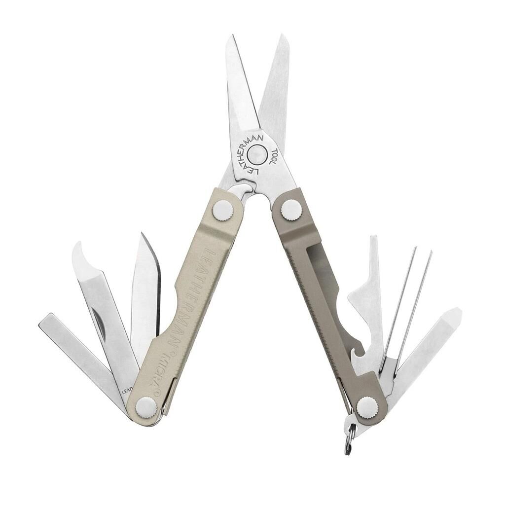 Leatherman Micra Aluminum Fonksiyonel Çakı (Multi Tool) Winter Fog