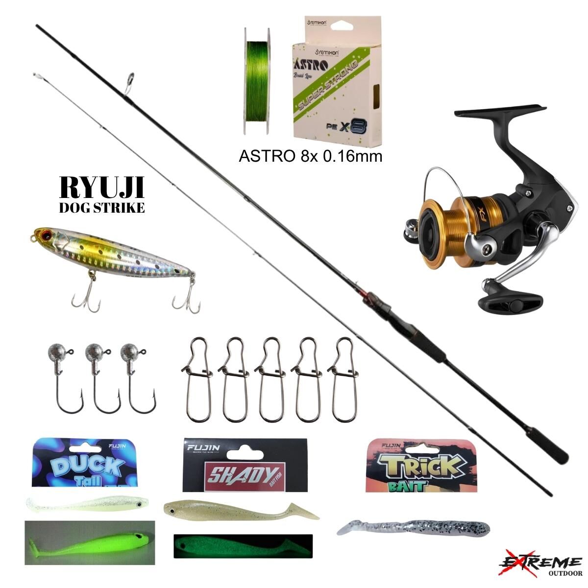 Shimano Fx 4000 Ryuji Luna II 240 cm 10-40 Gr Spin Olta Seti