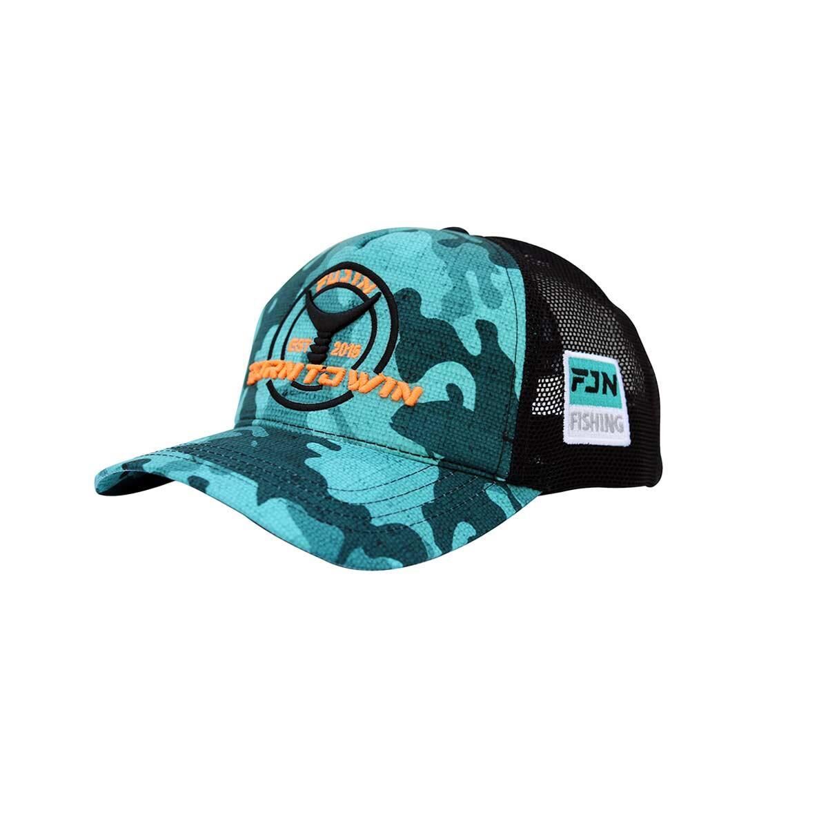 Fujin Turquoise Camo Tuna Balıkçı Şapkası Turquoise