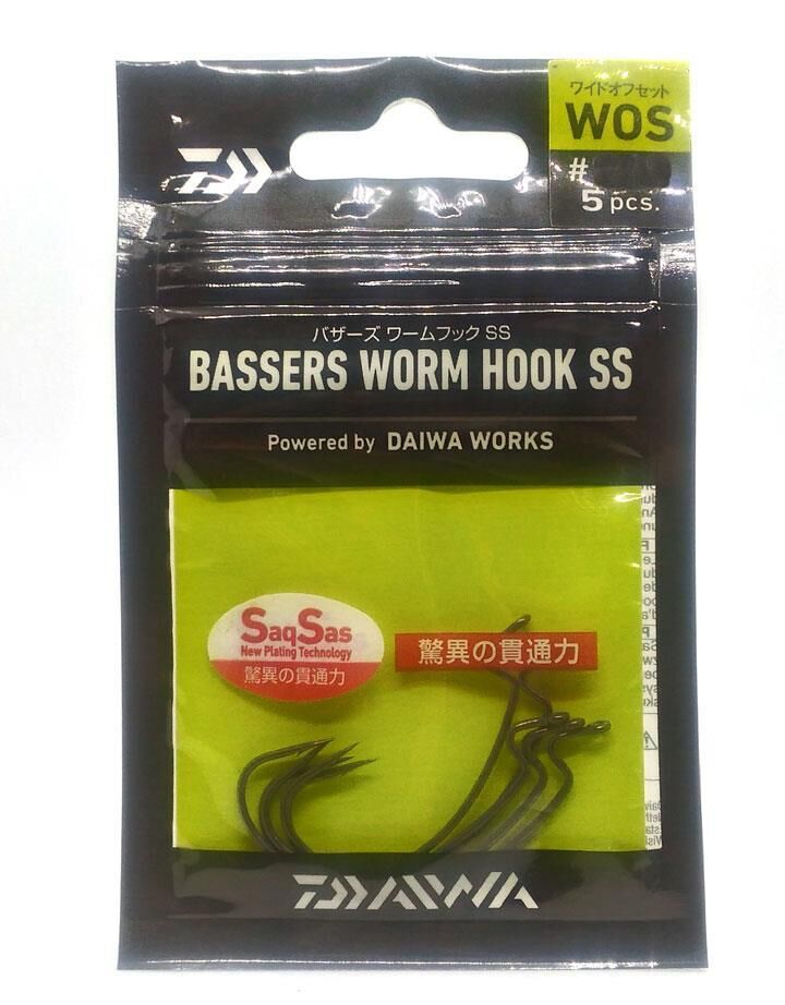 Daiwa Basser's Worm Hook Wos Olta İğnesi NO:2/0
