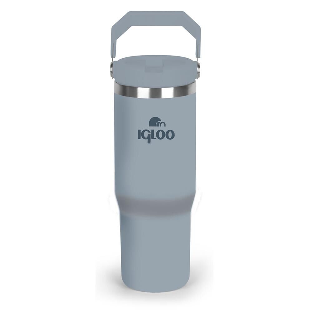 İgloo Powder Termos 900 ML Pipetli Termos Bardak GRİ