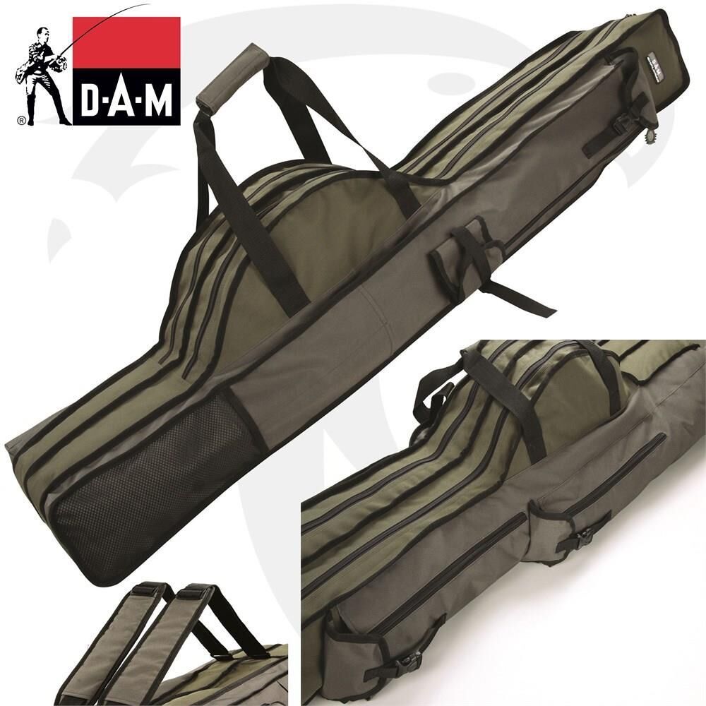 Dam Üç Bölmeli Kamış Kılıfı 130Cm