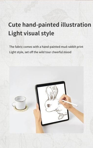 Naturehike Cute Mud Rabbit MT300 Zarf Trazı Pamuklu Uyku Tulumu -13°C Laurel - Left