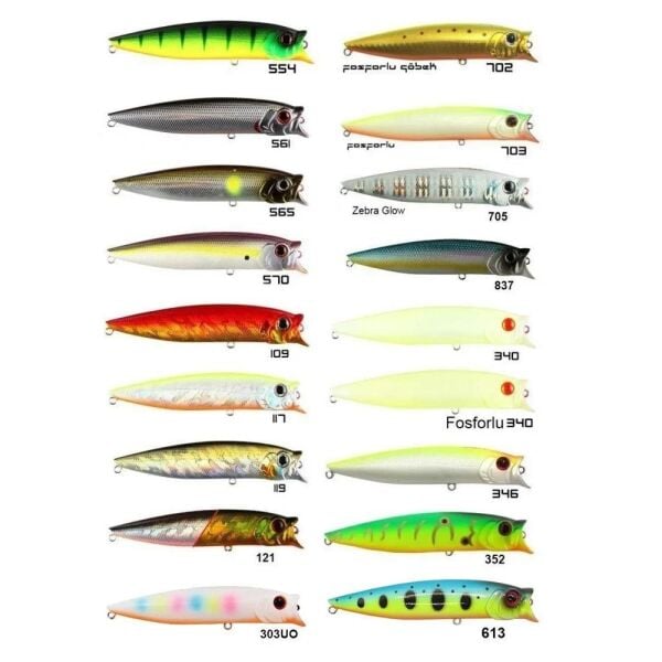 Usami Combo Pop 100F 12.1Gr Popper Suni Yem