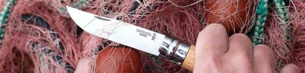 Opinel No 8 Deri Kılıflı Paslanmaz Çelik Çakı