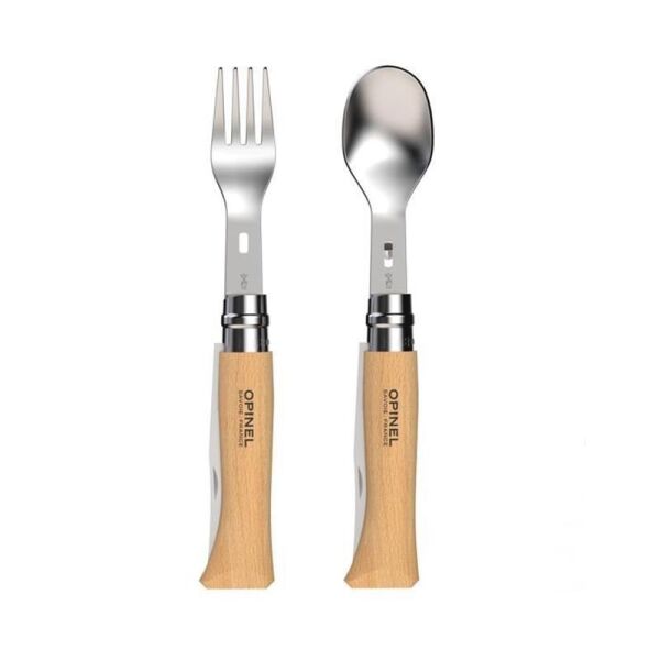 Opinel Nomad Plus Piknik + Çatal Kaşık Takımı