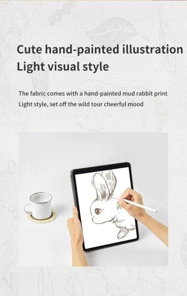 Naturehike Cute Mud Rabbit MT400 Zarf Trazı Pamuklu Uyku Tulumu -18°C Laurel - Left