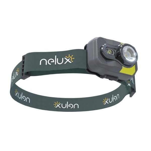 Nelux Nomad 800 Hybrid Kafa Feneri Sarı
