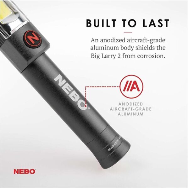 Nebo 6737 Big Larry-2 500 Lümen LED Fener