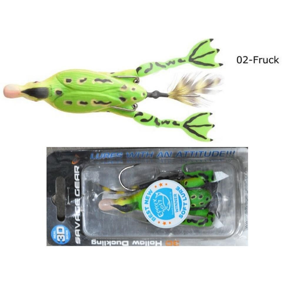 Savage Gear Hollow Duckling Wedless 7.5 cm 15 gr Silikon yem 02-Fuck